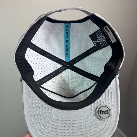 Melin Coronado Hydro Snapback Hat - Heather Grey/Light Grey - Rope Hat - Picture 5 of 10